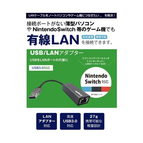 LG−LANUSB1 変換アダプター