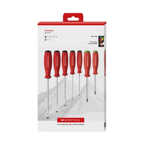 スイスグリップ・ドライバーセット(BOX