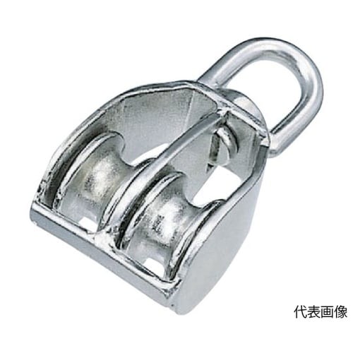 滑車 ステンレス 豆ブロック2車 参考使