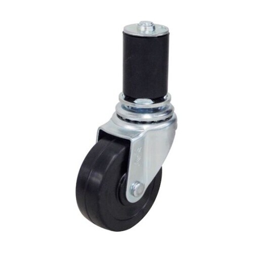 差し込み式 自在 キャスター ゴム 車輪