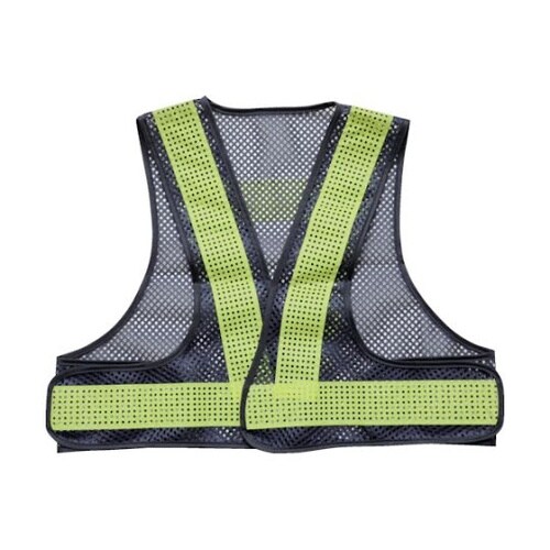 TMVSBYメッシュ安全ベストショート丈