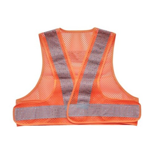 TMVSOSメッシュ安全ベストショート丈