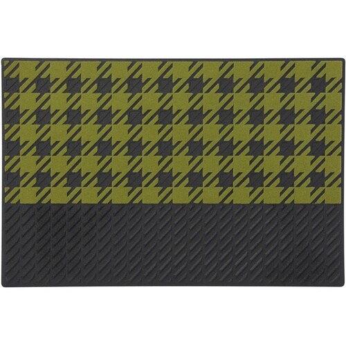 マット ノルディック・チェック #6 緑