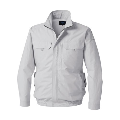 長袖ブルゾン シルバー LL KU922