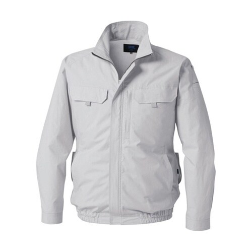 長袖ブルゾン シルバー 3L KU922