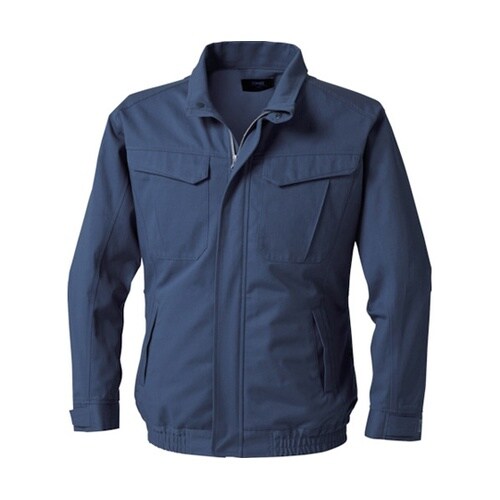 難燃長袖ブルゾン ネイビー 3L KU9