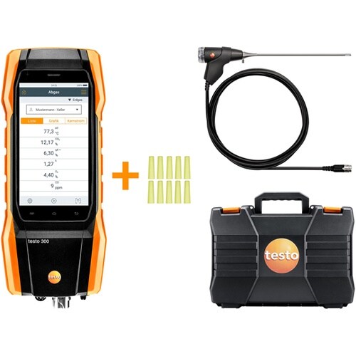 testo 300 O2、CO(H2補償