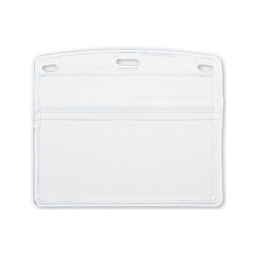 名札用ケース ソフトヨコ特大 チャック付