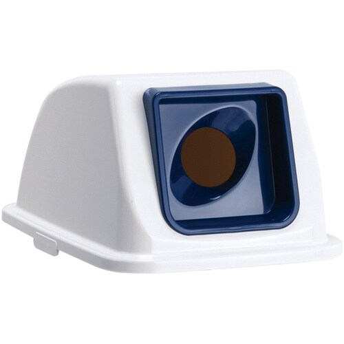 エコ分別カラーペールW90 蓋 紺 丸穴