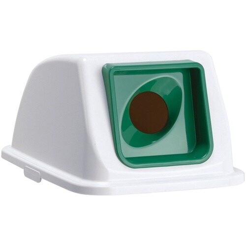 エコ分別カラーペールW90 蓋 緑 丸穴