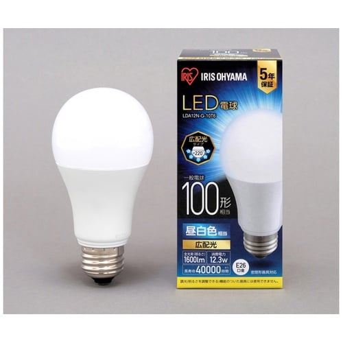 LED電球 E26 広配光 昼白色 10