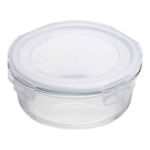 耐熱ガラス保存容器 丸形 1000ml
