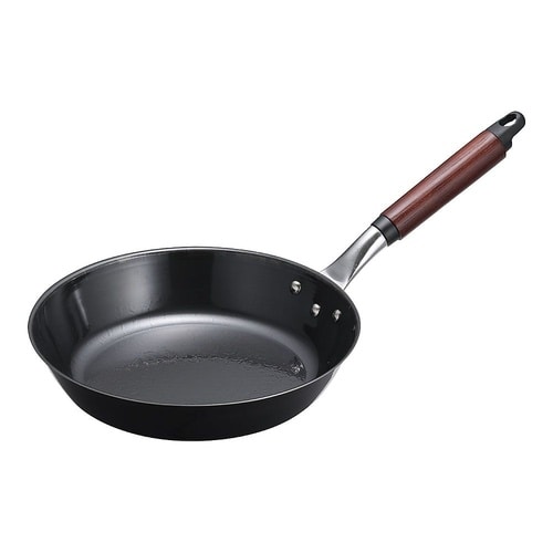 TKG ブルーテンパー 木柄フライパン