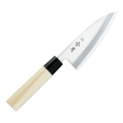 令月 ステンレス鋼和庖丁 小出刃(片刃)