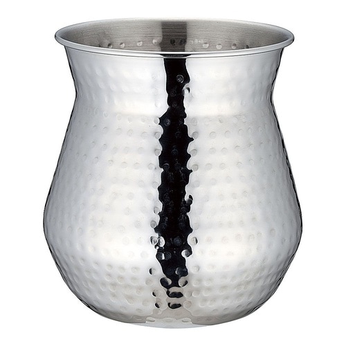 UK ステンレスガラ入れ ツチ目入り B