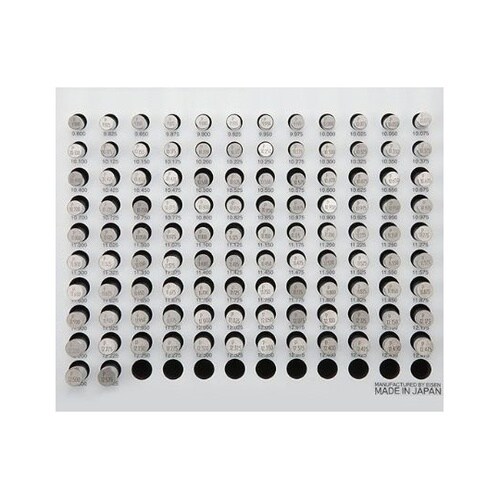 ピンゲージセット プラス目/ケース付/9