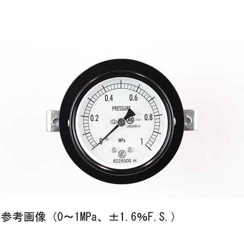 普通形圧力計(Φ60) 埋込形D枠(取付