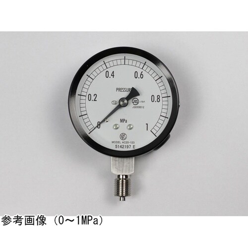 普通形圧力計(Φ75) 立形A枠 1MP