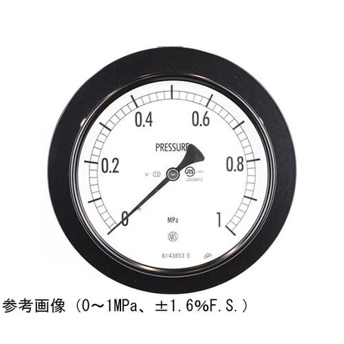 普通形圧力計(Φ100) 埋込形D枠(取