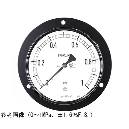 普通形圧力計(Φ100) 埋込形D枠(取