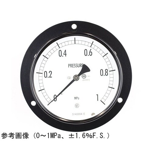 普通形圧力計(Φ100) 埋込形D枠(取