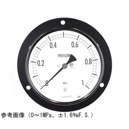 普通形圧力計(Φ100) 埋込形D枠(取