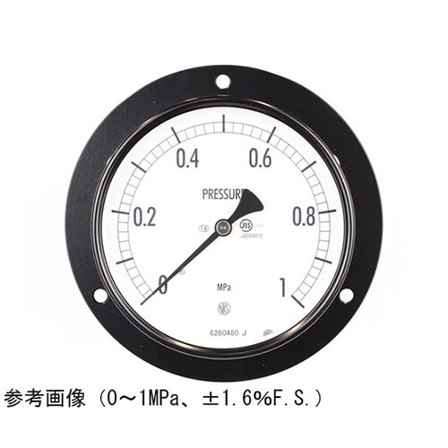 普通形圧力計(Φ100) 埋込形D枠(取
