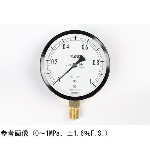 普通形圧力計(Φ100) 立形A枠 蒸気