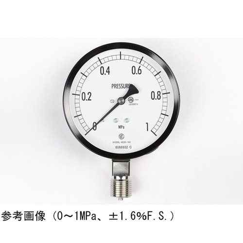 普通形圧力計(Φ100) 立形A枠 60
