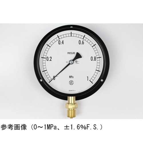 普通形圧力計(Φ150) 立形B枠 1M