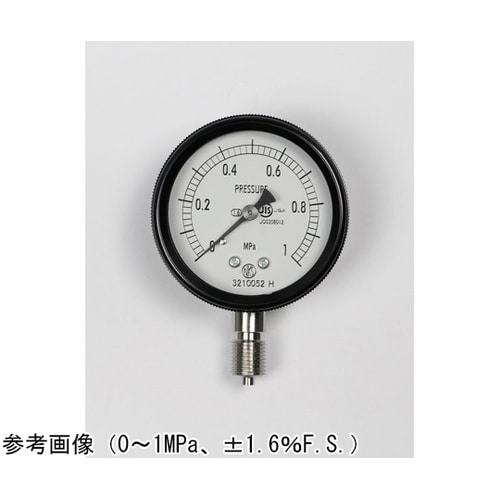 密閉型圧力計(60Φ) 立形A枠 1.6