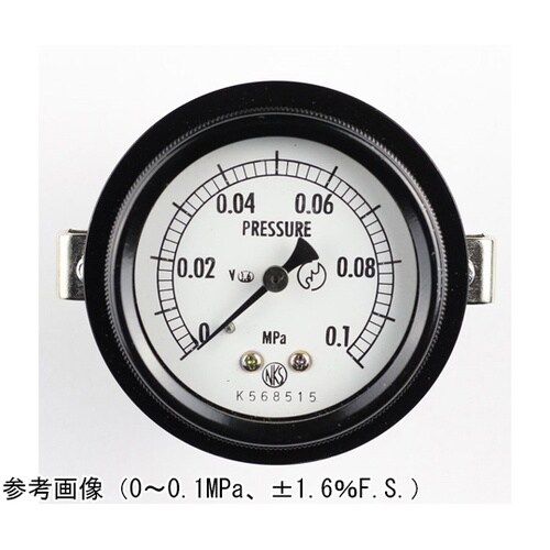 密閉型圧力計(60Φ) 埋込形D枠(取付