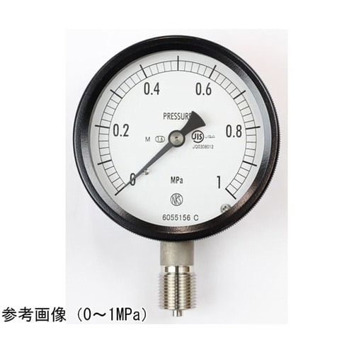 密閉型圧力計(75Φ) 立形A枠 蒸気用