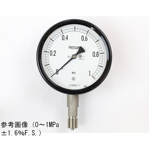 密閉型圧力計(100Φ) 立形A枠 −0