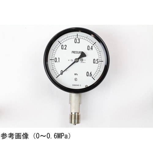 密閉型圧力計(100Φ) 立形A枠 蒸気