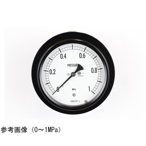 密閉型圧力計(100Φ) 埋込形D枠(取