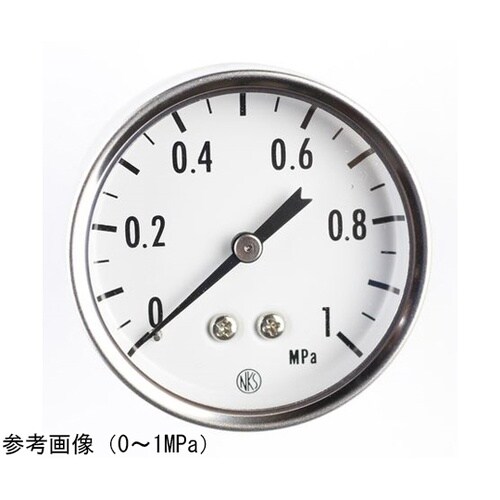 SUS製小型圧力計(50Φ) 0.7MP
