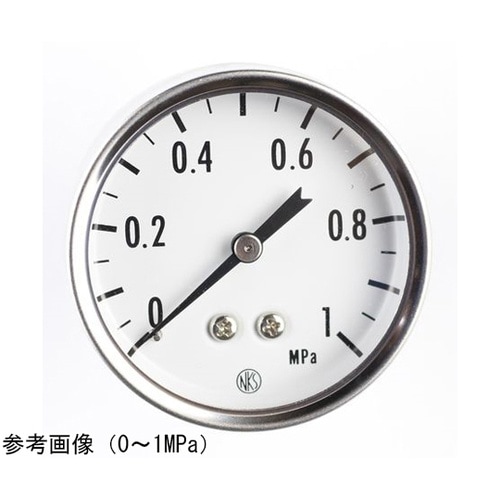 SUS製小型圧力計(50Φ) 25MPa