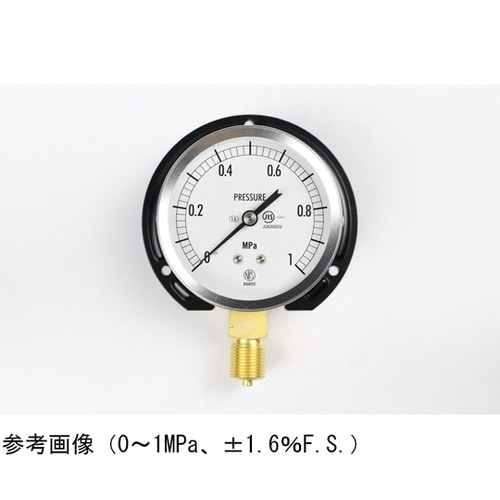 汎用型圧力計(75Φ) 立形B枠 0.4