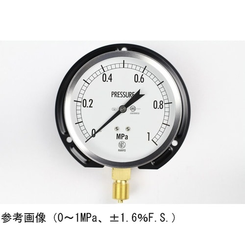 汎用型圧力計(100Φ) 立形B枠 1M