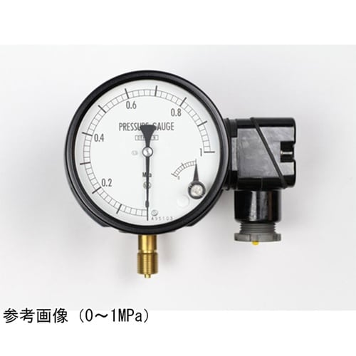 マイクロスイッチ接点付圧力計(100Φ)