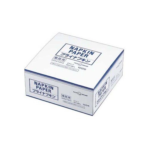 2PLYナプキン 白 4折 箱入 100