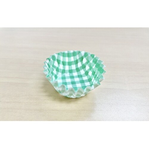 PBT おかず入れケース 緑チェック 5