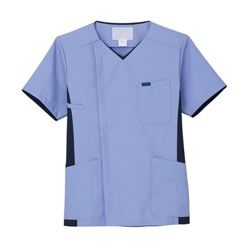 メンズジップスクラブR サックス×ダーク