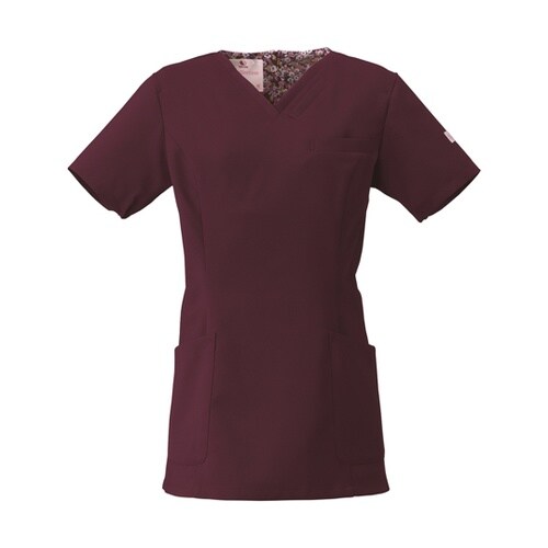 スクラブ バーガンディ LL HI700