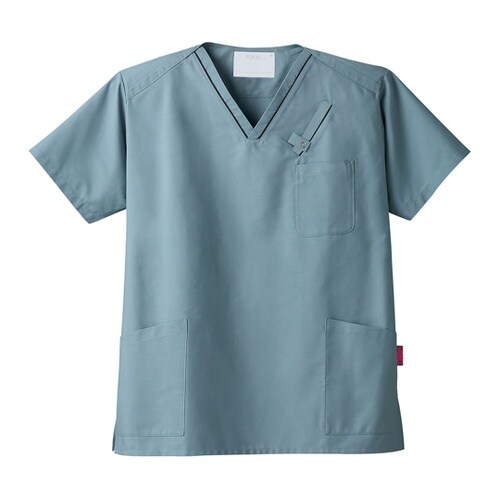 スクラブ ダークグレー SS 7003S