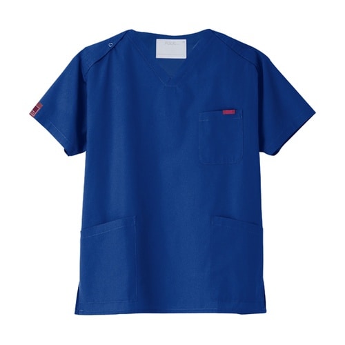 スクラブ上下セット ネイビー LL ST