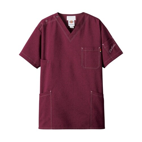 スクラブ バーガンディ SS 7061S