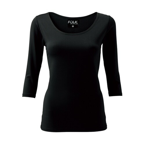 ぽかぽかレディスカットソー(7.5分袖)