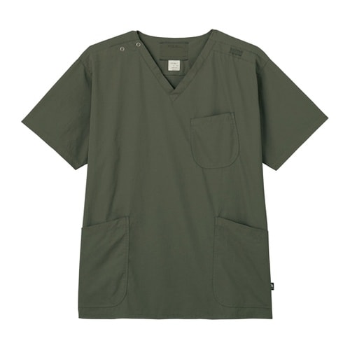 メンズスクラブ オリーブ L 7085S